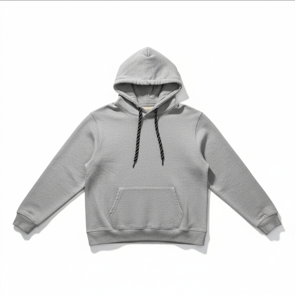 Kenneth Cole New York Men’s Heather Gray Pullover Hoodie Sweatshirt